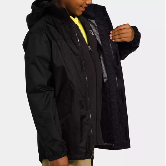 EUC The North Face Youth Stormy Rain Triclimate - Picture 3 of 9